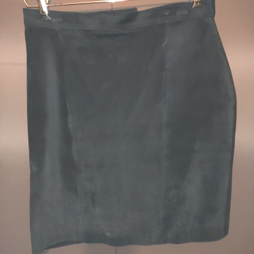 SUEDE SKIRT